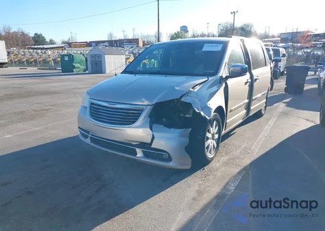 2012 Chrysler Town & Country Touring-L z USA, uszkodzony, nr VIN 2C4RC1CG5CR413491